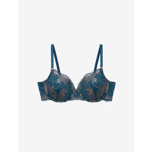 ThirdLove All Day Lace T-Shirt Bra Size 36A½peacock / 36A½